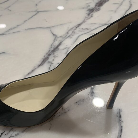 Rupert Sanderson Navy Patent Heels - New in Box - Picture 4 of 8